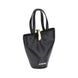 Jacquemus Black Calf Leather Bos Taurus Backet Bag