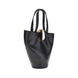 Jacquemus Black Calf Leather Bos Taurus Backet Bag