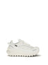 Moncler White Polyamide Athletic Sneakers