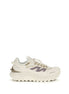 Moncler White Polyester Athletic Sneakers