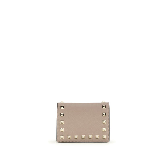 Valentino Garavani Multicolor Calf Leather Bos Taurus Wallet