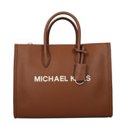 Τσάντα χειρός Michael Kors από καφέ δέρμα  