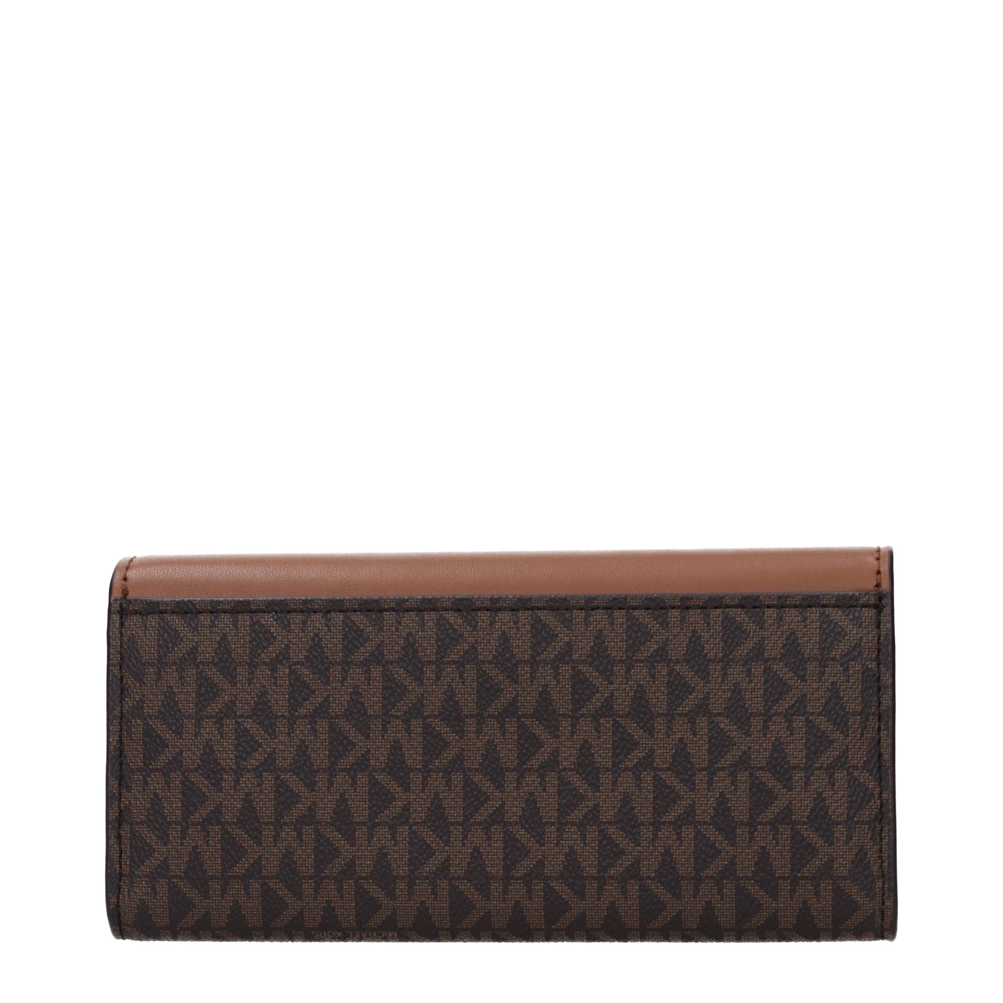 Πορτοφόλι Michael Kors από καφέ ύφασμα  