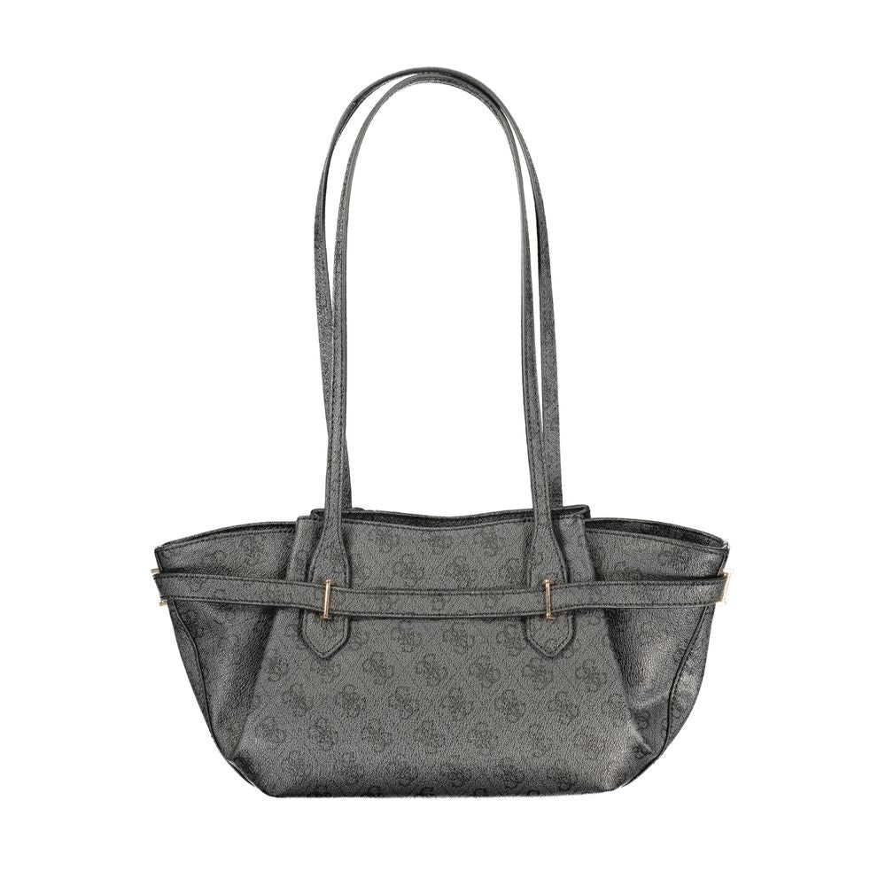 Guess Jeans Black Polyurethane Women's Handbag