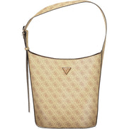 Guess Jeans Beige Polyurethane Women Handbag