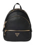 Guess Jeans Nero Poliuretano Women Backpack