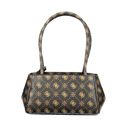Guess Jeans Marrone Poliuretano Women Handbag