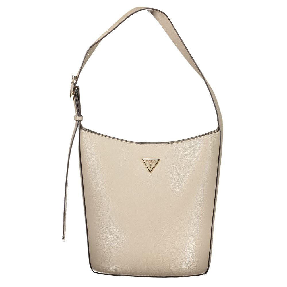Guess Jeans Grigio Poliuretano Women Handbag