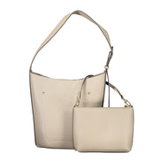 Guess Jeans Grigio Poliuretano Women Handbag