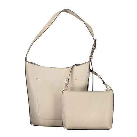 Guess Jeans Grigio Poliuretano Women Handbag