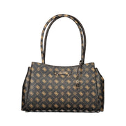 Guess Jeans Marrone Poliuretano Women Handbag