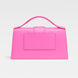 Jacquemus Neon Pink Leather Le Grand Bambino Handbag