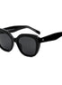 Bobroff Black Acetate Sunglasses