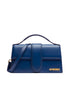 Jacquemus Dark NavyLeather Le Grand Bambino Handbag