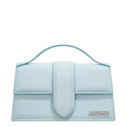 Jacquemus Pale blue Leather Le Grand Bambino Handbag