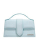 Jacquemus Pale blue Leather Le Grand Bambino Handbag