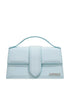Jacquemus Pale blue Leather Le Grand Bambino Handbag