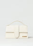Jacquemus Ivory Cocco Le Grand Bambino Handbag