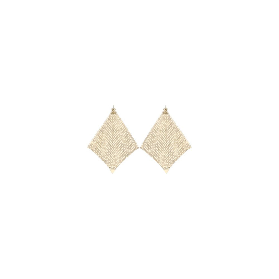 Rabanne Gold Brass Earrings