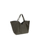 Saint Laurent Bicolor Calf Leather Bos Taurus Shoulder Bag