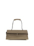 Moschino Beige Calf Leather Bos Taurus Shoulder Bag