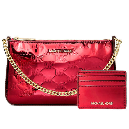 Michael Kors Πολύχρωμη Τσάντα Ώμου από Καμβά