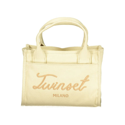 Twinset Beige Cotton Women Handbag