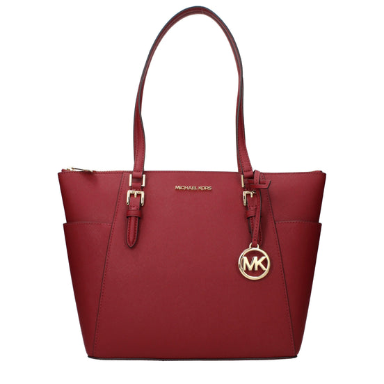 Τσάντα ώμου Michael Kors από κόκκινο δέρμα