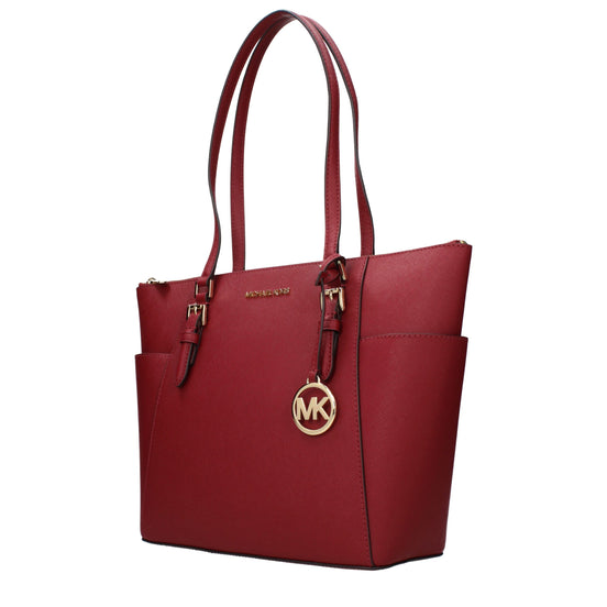 Τσάντα ώμου Michael Kors από κόκκινο δέρμα