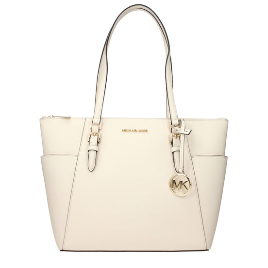 Τσάντα ώμου Michael Kors από μπεζ δέρμα