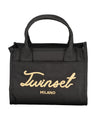 Twinset Black Cotton Women Handbag