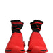 Dolce & Gabbana Κόκκινα Μαύρα Παπούτσια Sneakers Sorrento Socks