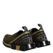 Dolce & Gabbana Χρυσά Glitter Leopard Sneakers Sorrento Παπούτσια
