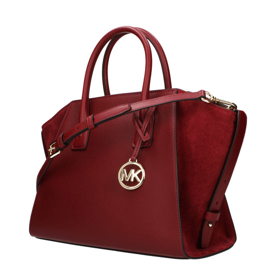 Τσάντα χειρός Michael Kors από κόκκινο δέρμα  