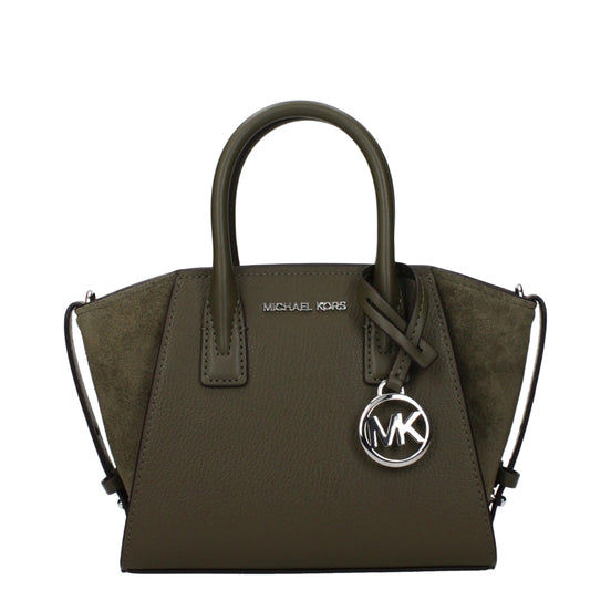 Τσάντα χειρός Michael Kors από πράσινο δέρμα  