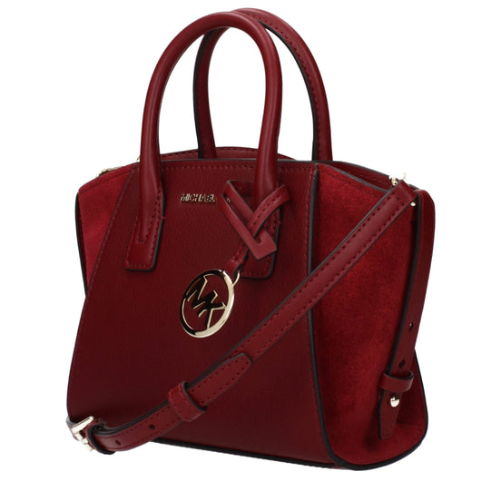 Τσάντα χειρός Michael Kors από κόκκινο δέρμα  