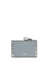 Valentino Garavani Blue Calf Leather Bos Taurus Wallet