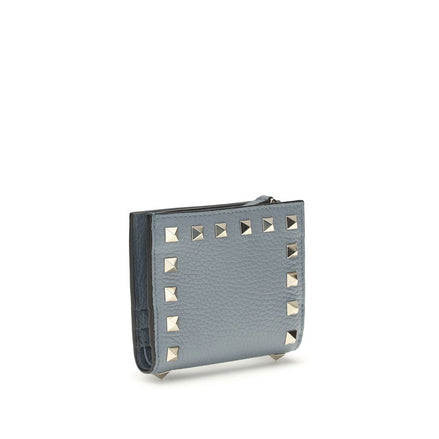 Valentino Garavani Blue Lamb Ovis Aries Aries Wallet