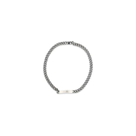 MM6 Silver Metal Necklace