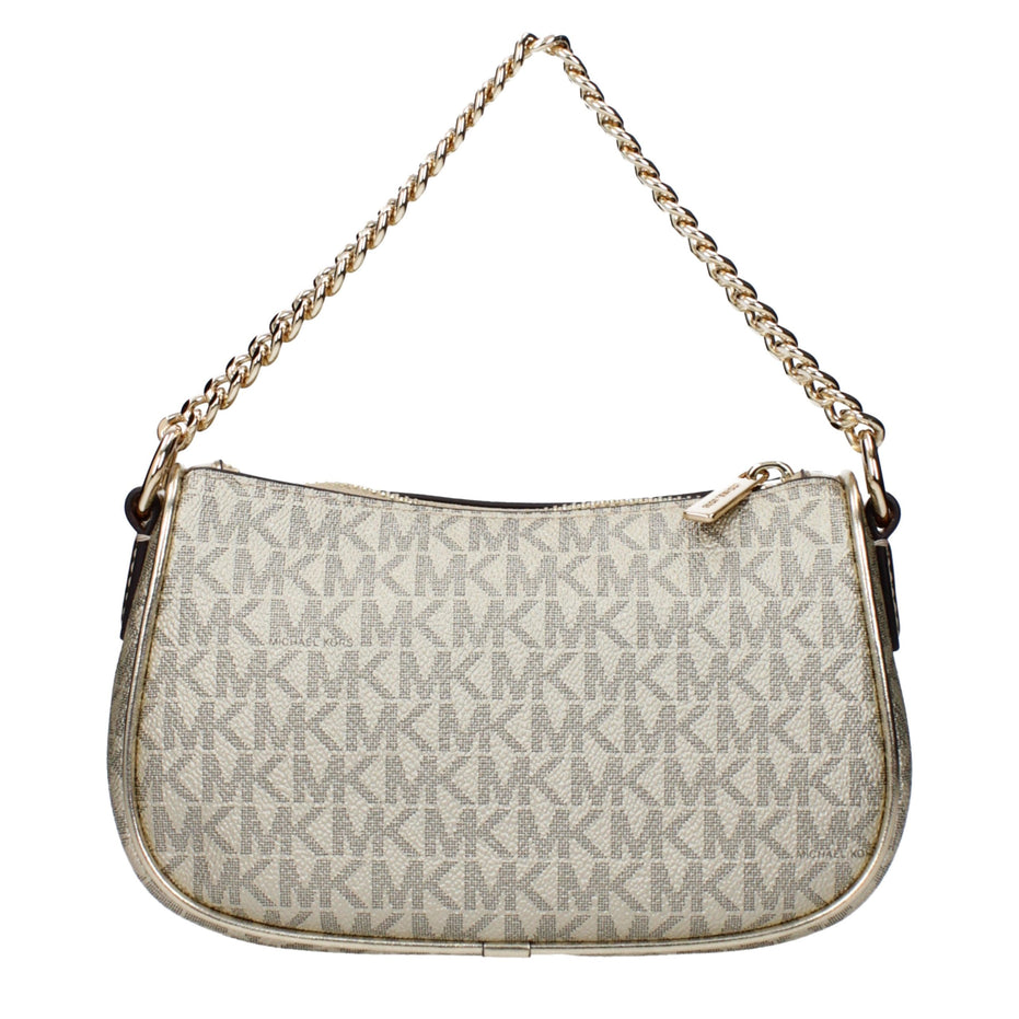 Michael Kors Gold Fabric Handbag