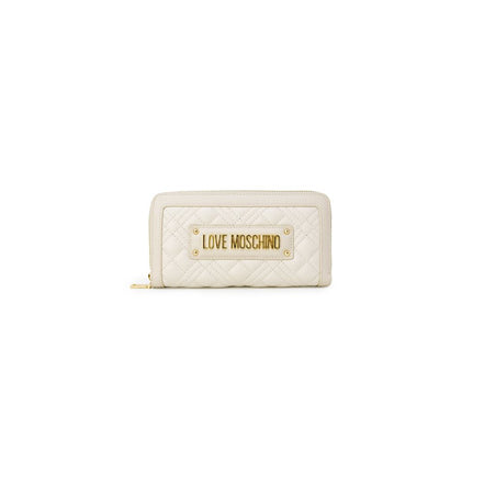 Πορτοφόλι Love Moschino Μπεζ από Πολυαιθυλένιο