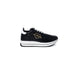 Love Moschino Black Leather Low Top Sneakers