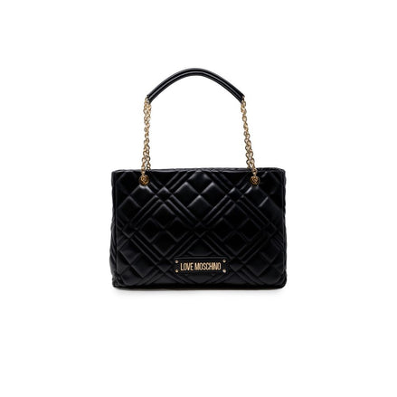 Τσάντα Love Moschino από Μαύρο Πολυαιθυλένιο