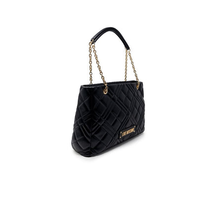 Τσάντα Love Moschino από Μαύρο Πολυαιθυλένιο