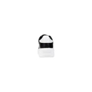 Love Moschino Black And White Synthetic Chunky Sneakers