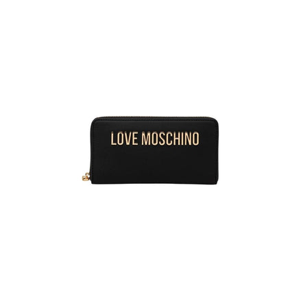 Love Moschino Μαύρο Πορτοφόλι από Πολυαιθυλένιο