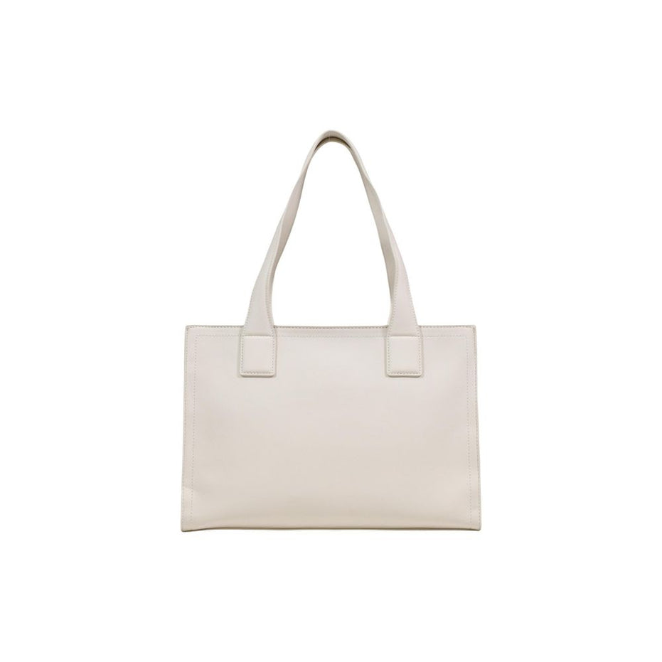 Love Moschino Beige Polyethylene Handbag