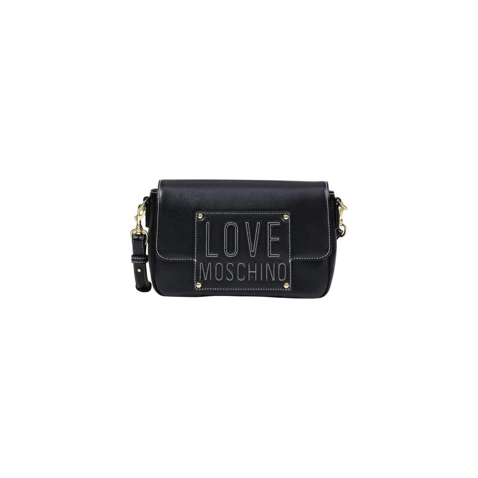 Τσάντα Love Moschino από Μαύρο Πολυαιθυλένιο