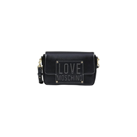 Τσάντα Love Moschino από Μαύρο Πολυαιθυλένιο