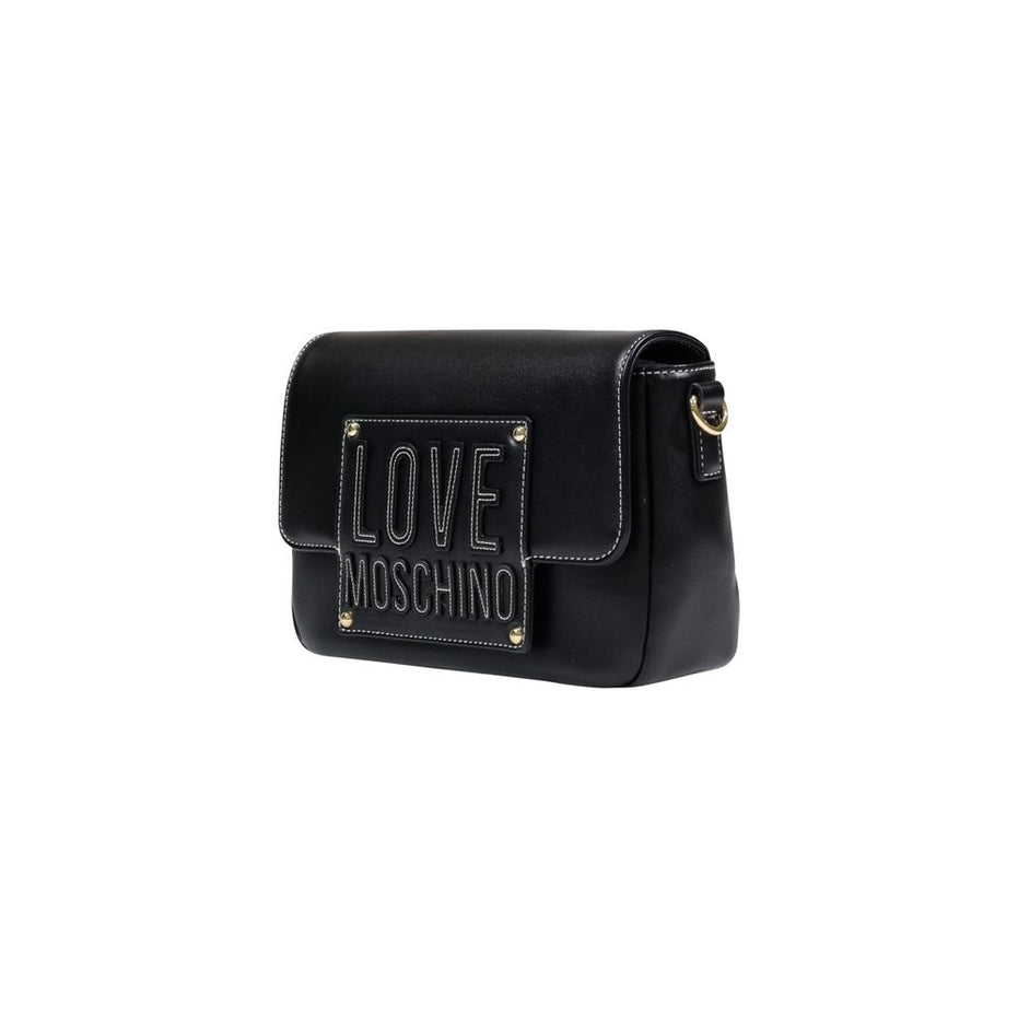 Τσάντα Love Moschino από Μαύρο Πολυαιθυλένιο
